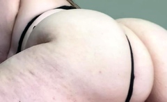 Webcam fat bbw woman plays her amazing tiny pussy